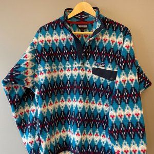 Patagonia Forest Sea Synchilla Snap-T Fleece S